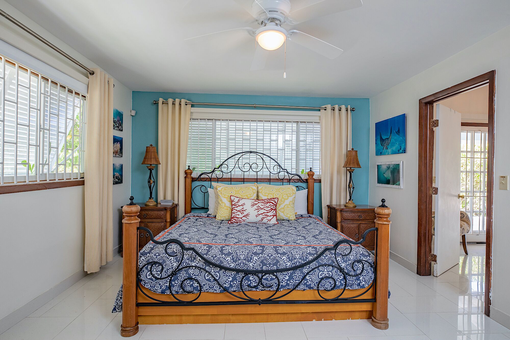 A second bedroom.