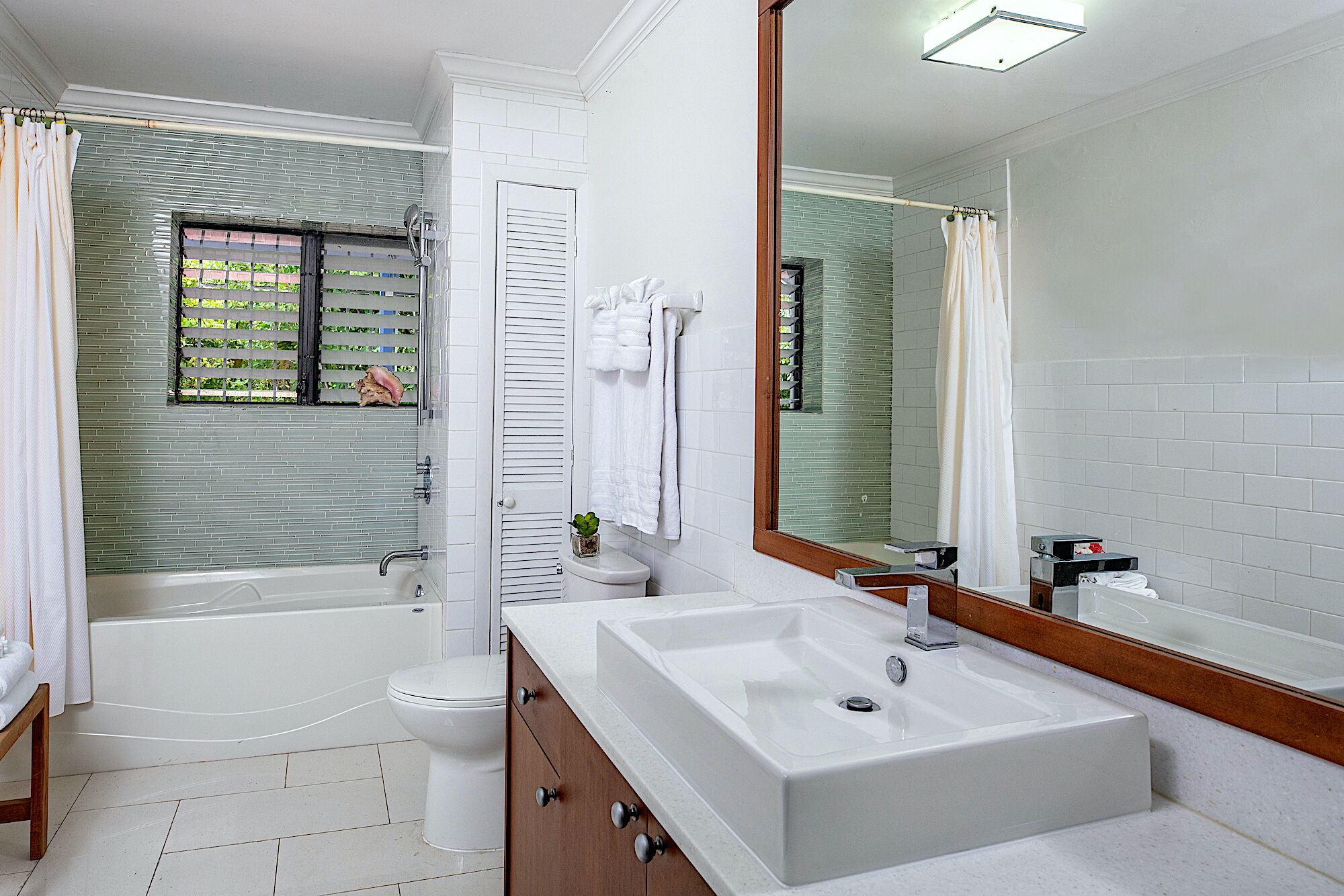 A bathroom.